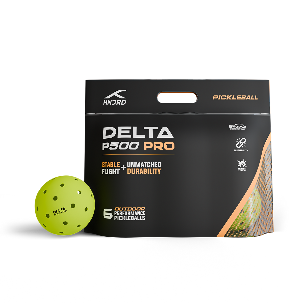 DELTA P500 PRO (PACK OF 6) - NEON YELLOW