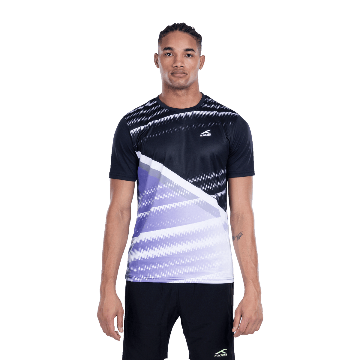 Zig-Flow T-Shirt-BLACK