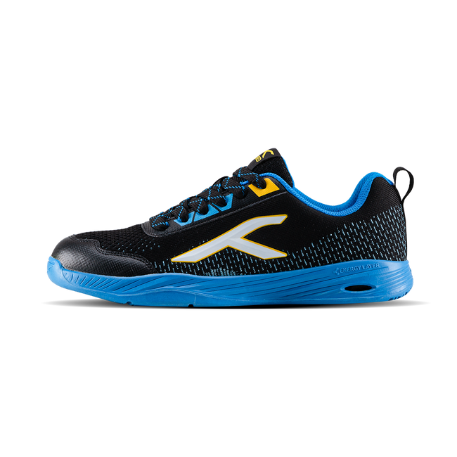 COURT FLYER - Black/Blue/Yellow