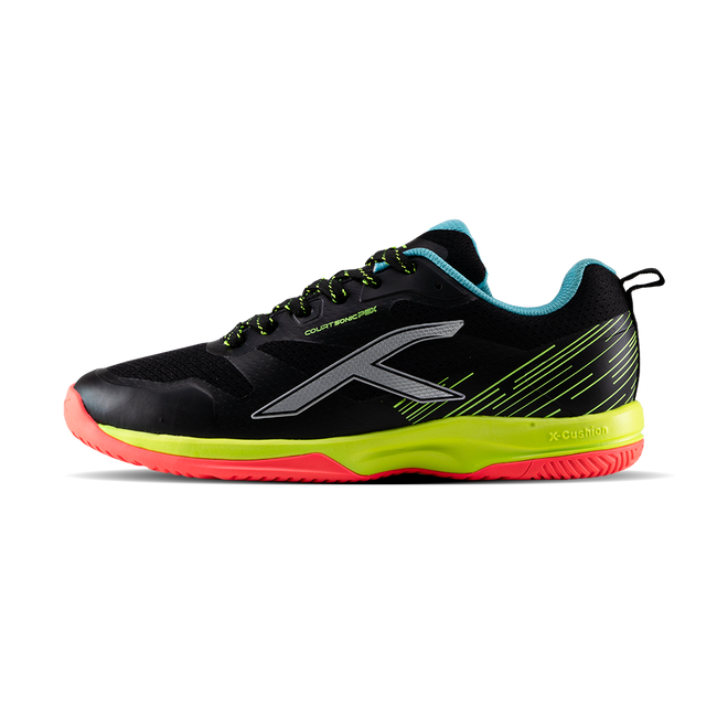 COURTSONIC PBX - BLACK/LIME/ORANGE/SEA BLUE