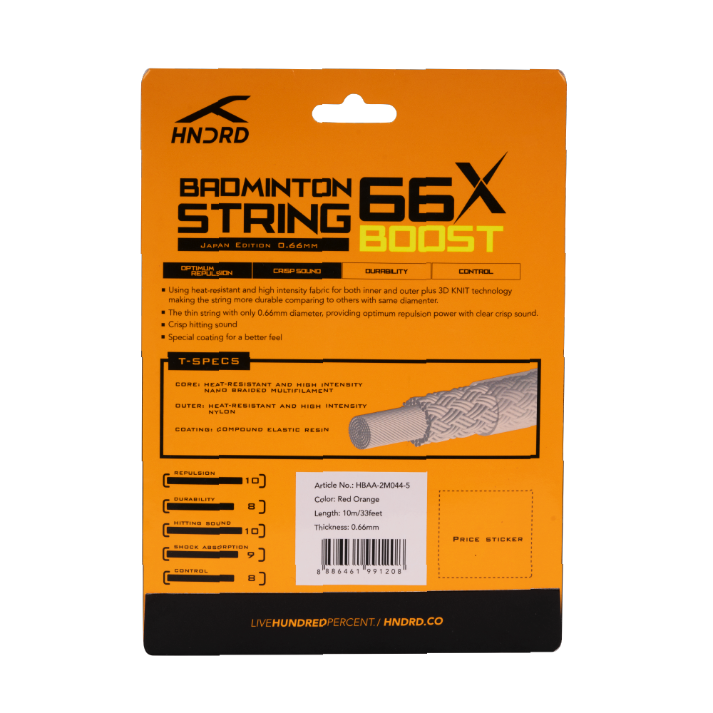 66X Boost (Red/Orange)