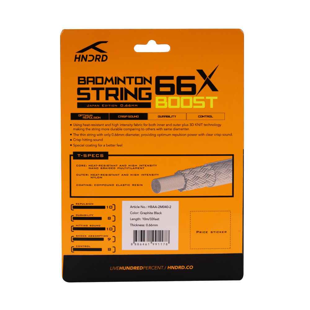 66X Boost (Graphite-Black)