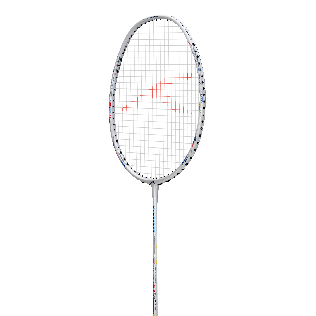 Hundred X-Warrior Badminton Racket (White)
