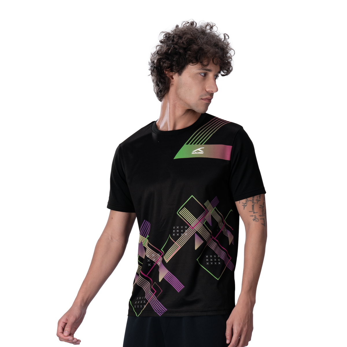 Smash Volt T-Shirt - BLACK