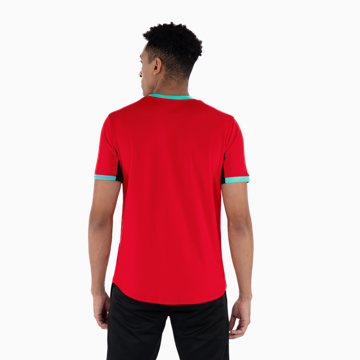 Scallop T-Shirt-Red