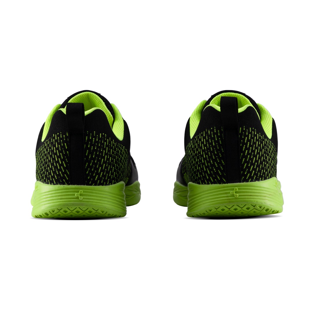 COURT FLYER - Black/Lime
