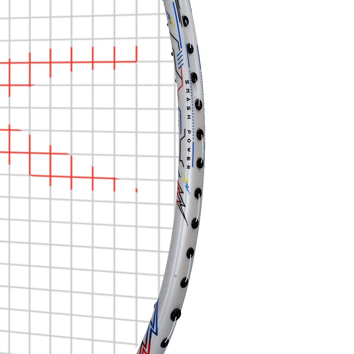 Hundred X-Warrior Badminton Racket (White)