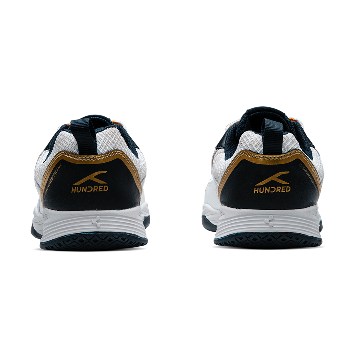 Court Shield-White/Navy/Gold