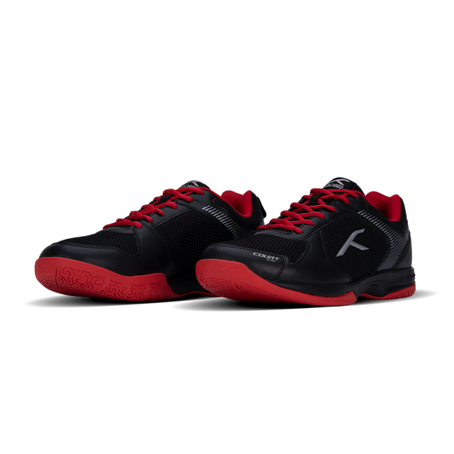 Court Star (Black/Red)