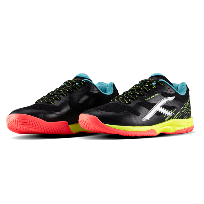 COURTSONIC PBX - BLACK/LIME/ORANGE/SEA BLUE