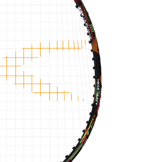 Powertek 1000 Pro - Black/Orange Red