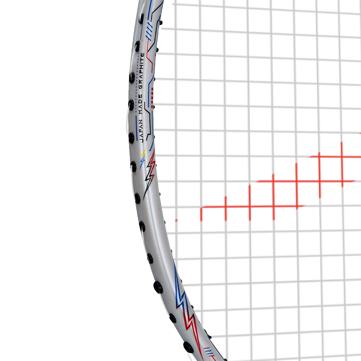 Hundred X-Warrior Badminton Racket (White)