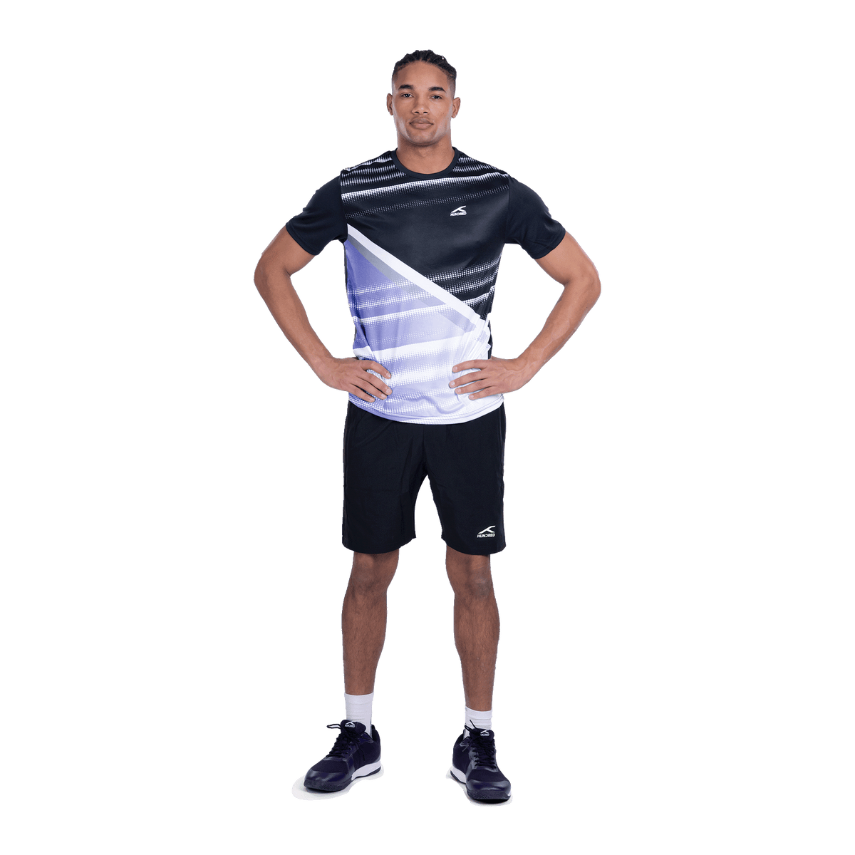 Zig-Flow T-Shirt-BLACK