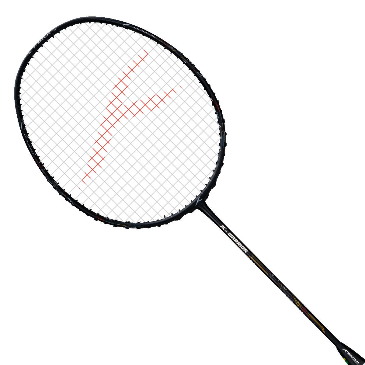 Hundred X-Warrior Badminton Racket (Black)