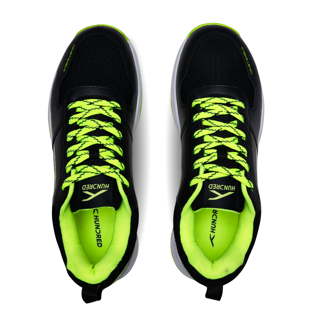 Court Shield-Black/Lime/White