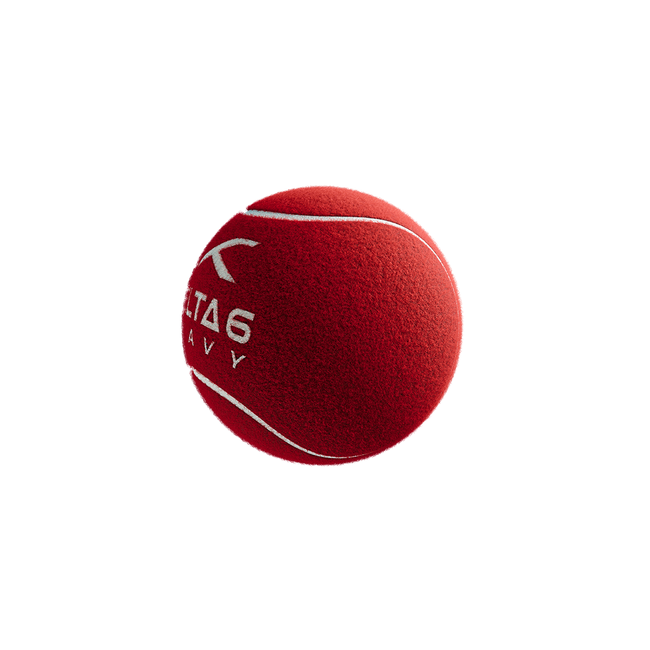 Delta 6 Heavy Cricket Tennis Balls (Pack of 6/Red)