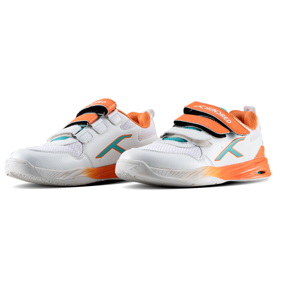 COURT CHAMPIONS - White/Orange/Sea Blue