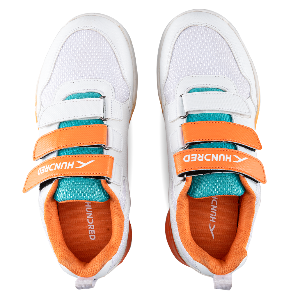 COURT CHAMPIONS - White/Orange/Sea Blue