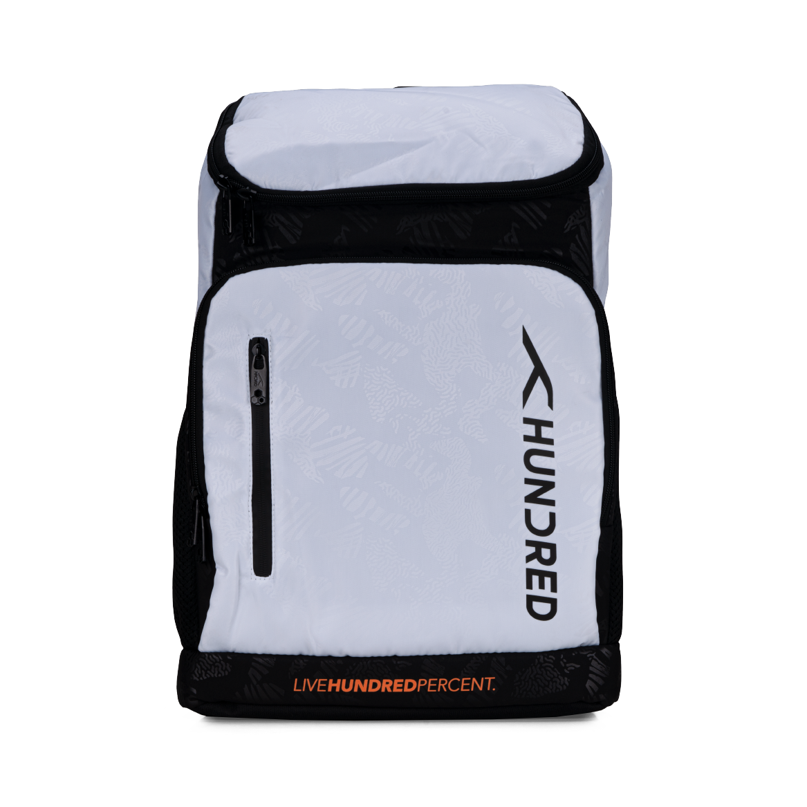 Square Cut Backpack - White