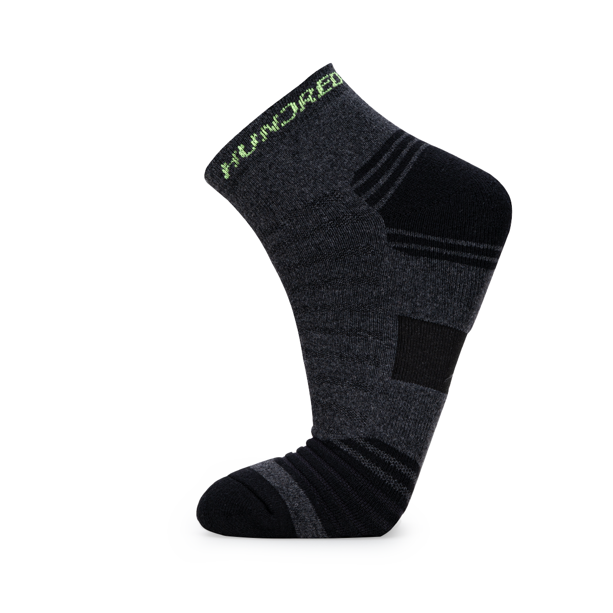Arch Band Ankle Length Performance Sports Socks_Dark Grey