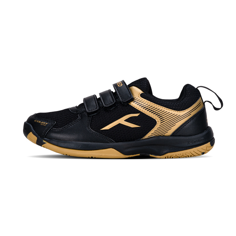 Court Star - Kids (Black/Gold)