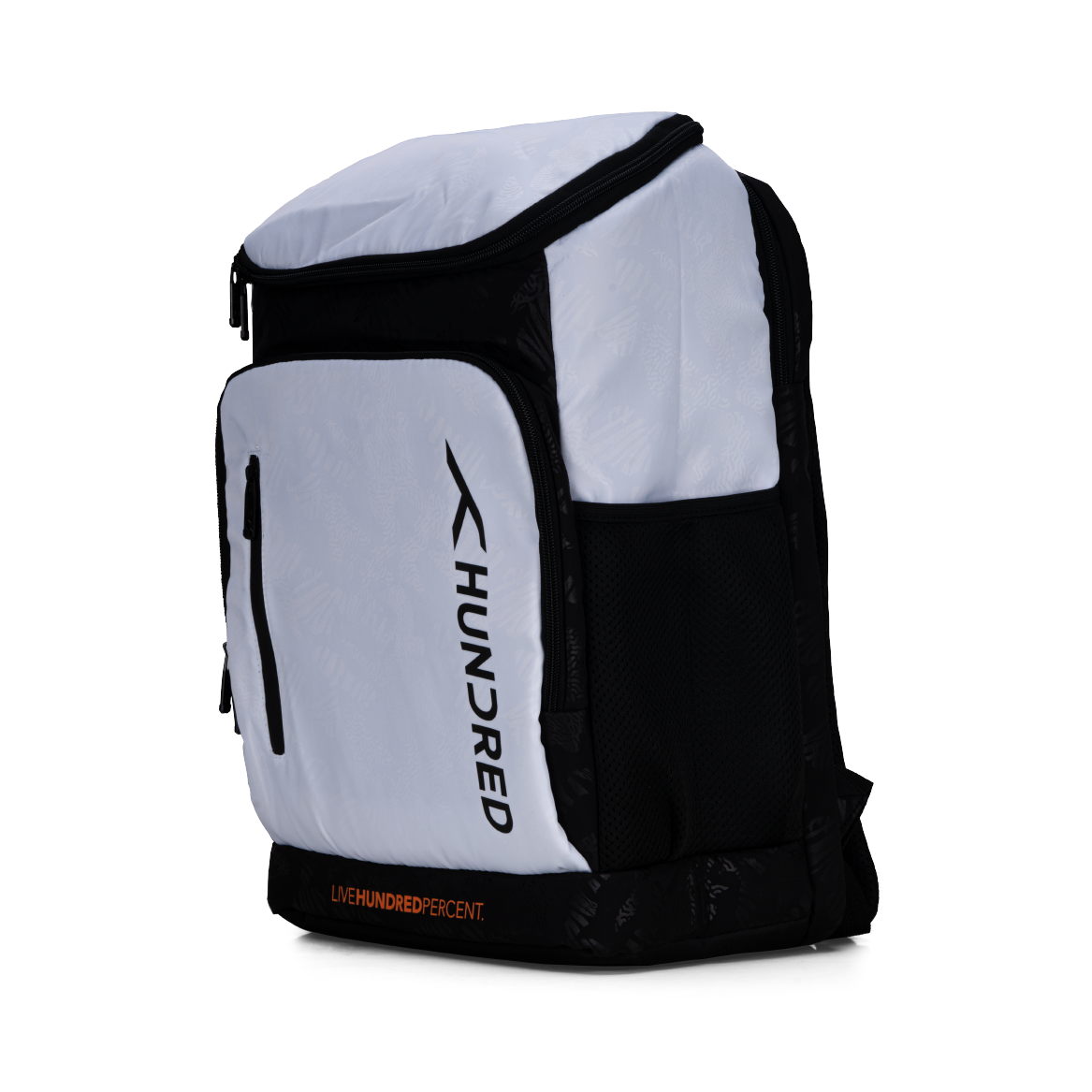Square Cut Backpack - White