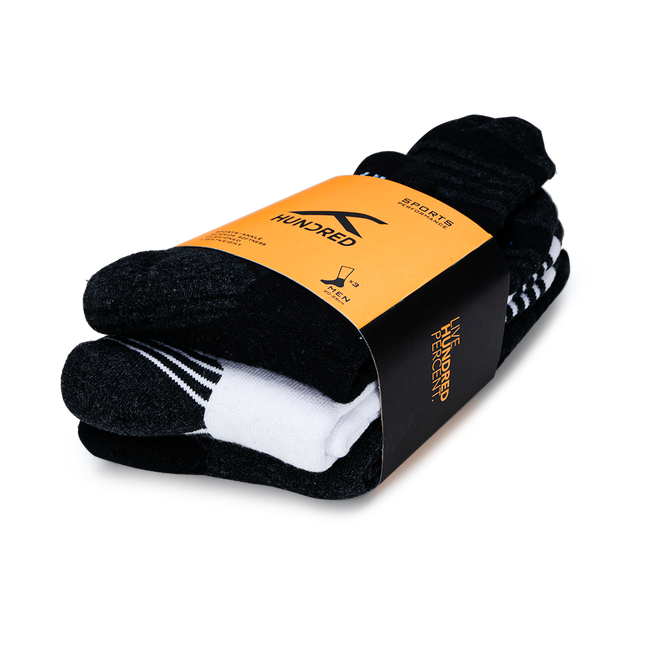 Arch Band Assorted Socks (3 Pairs)