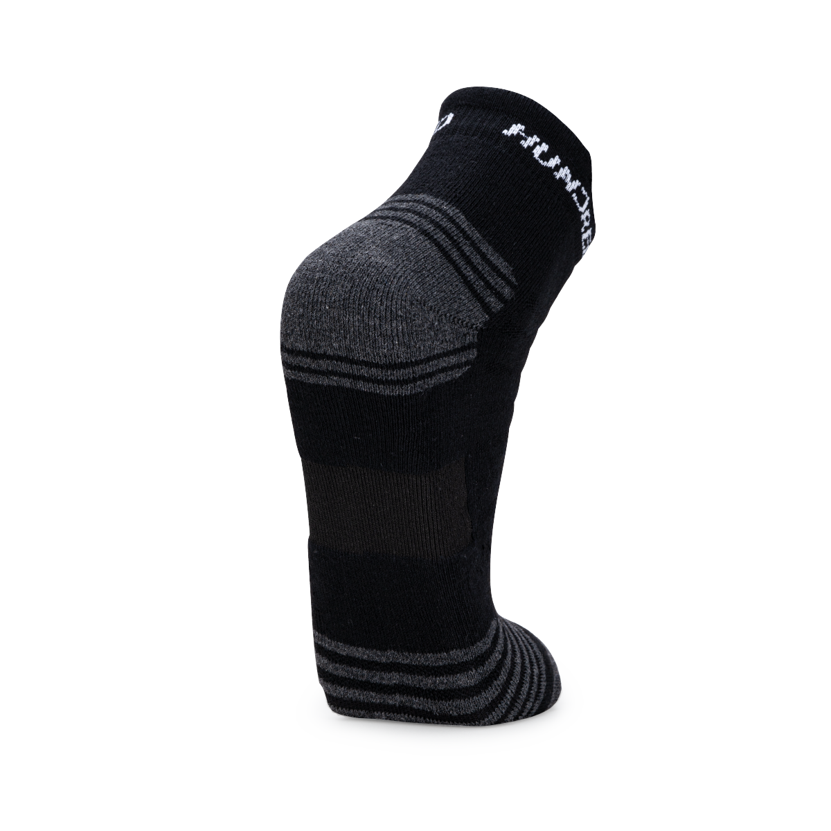 Arch Band Ankle Length Performance Sports Socks_Black