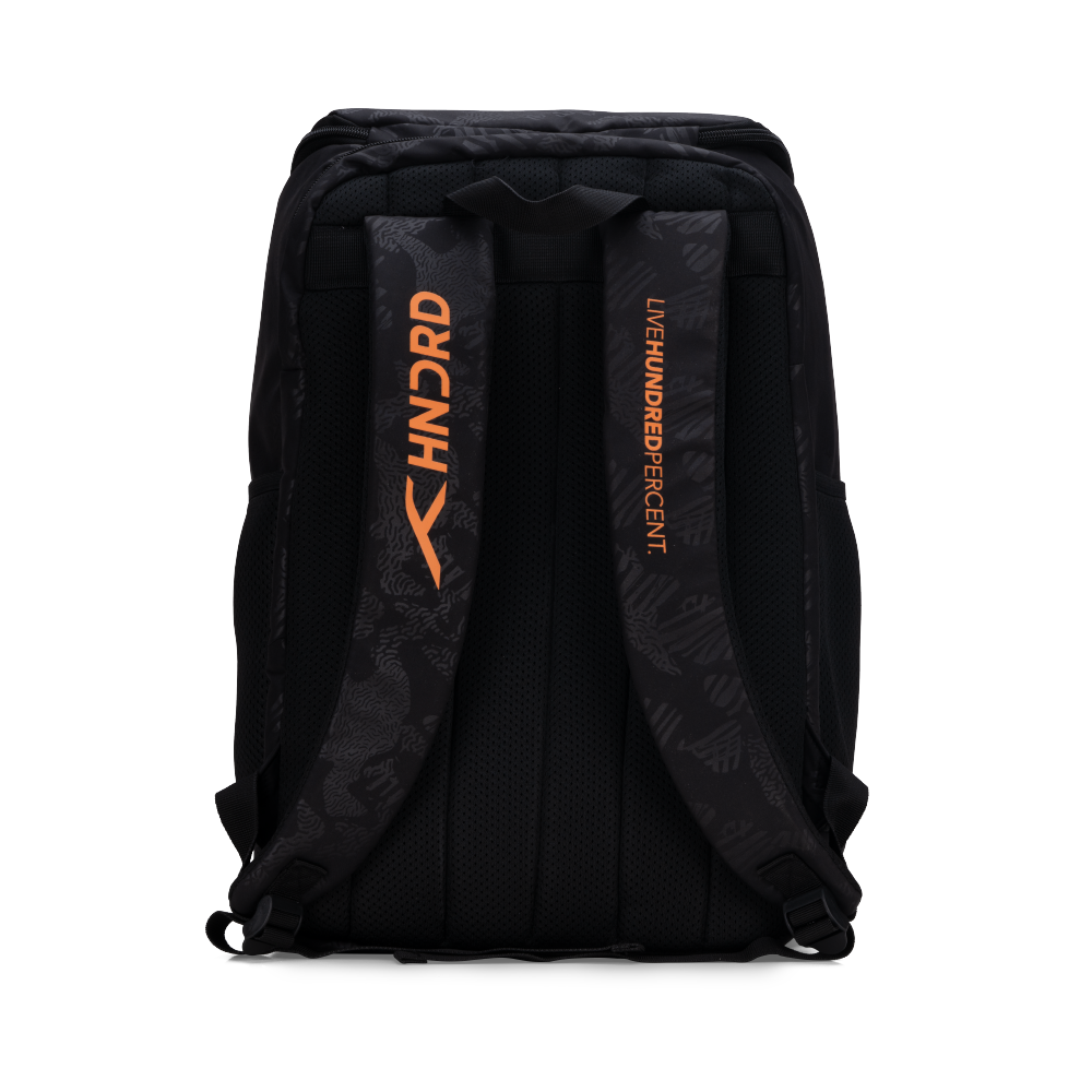 Square Cut Backpack - Black