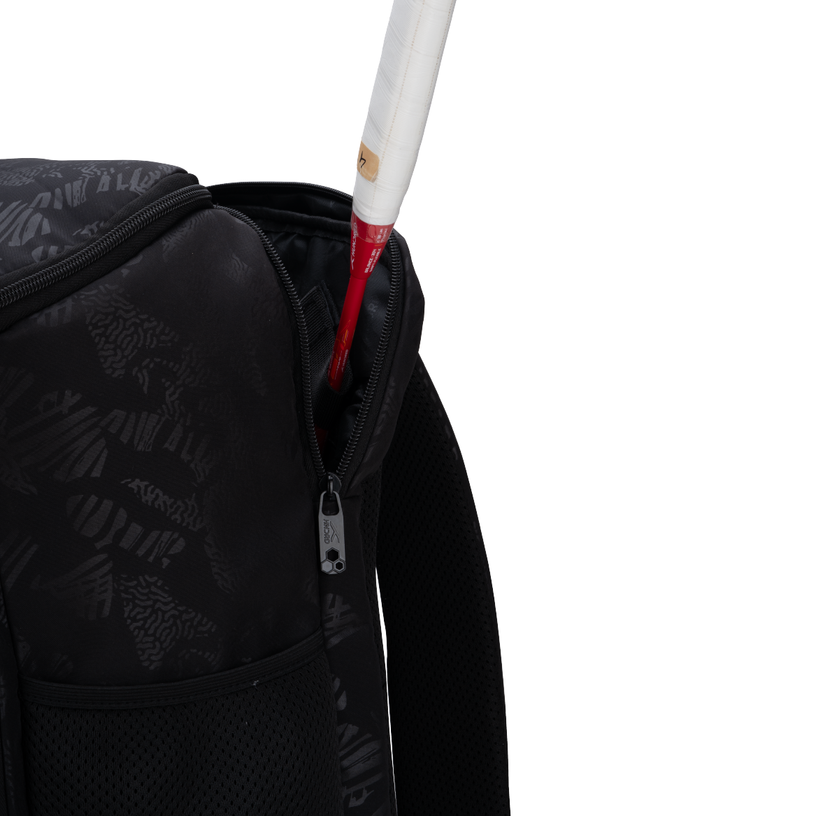 Square Cut Backpack - Black