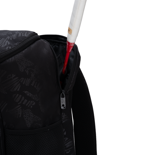 Square Cut Backpack - Black