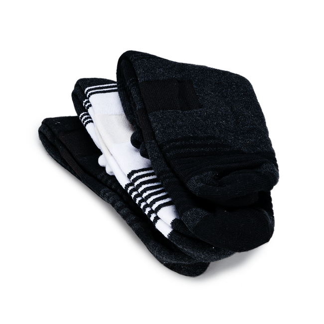 Arch Band Assorted Socks (3 Pairs)