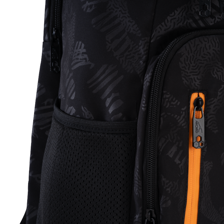 Square Cut Backpack - Black