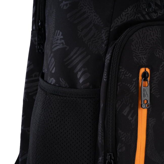 Square Cut Backpack - Black