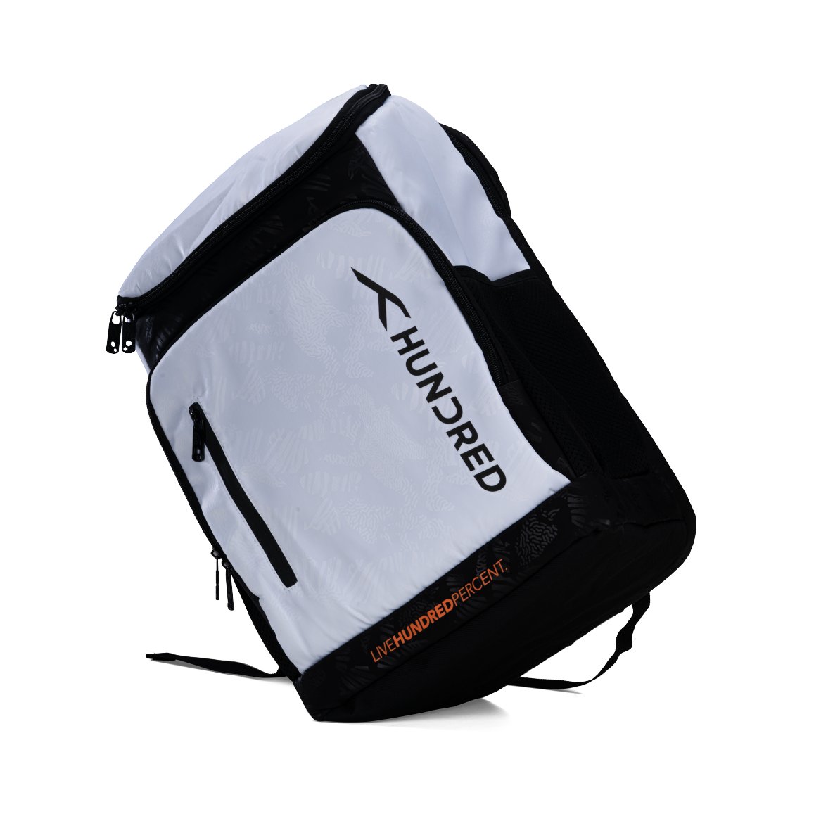 Square Cut Backpack - White