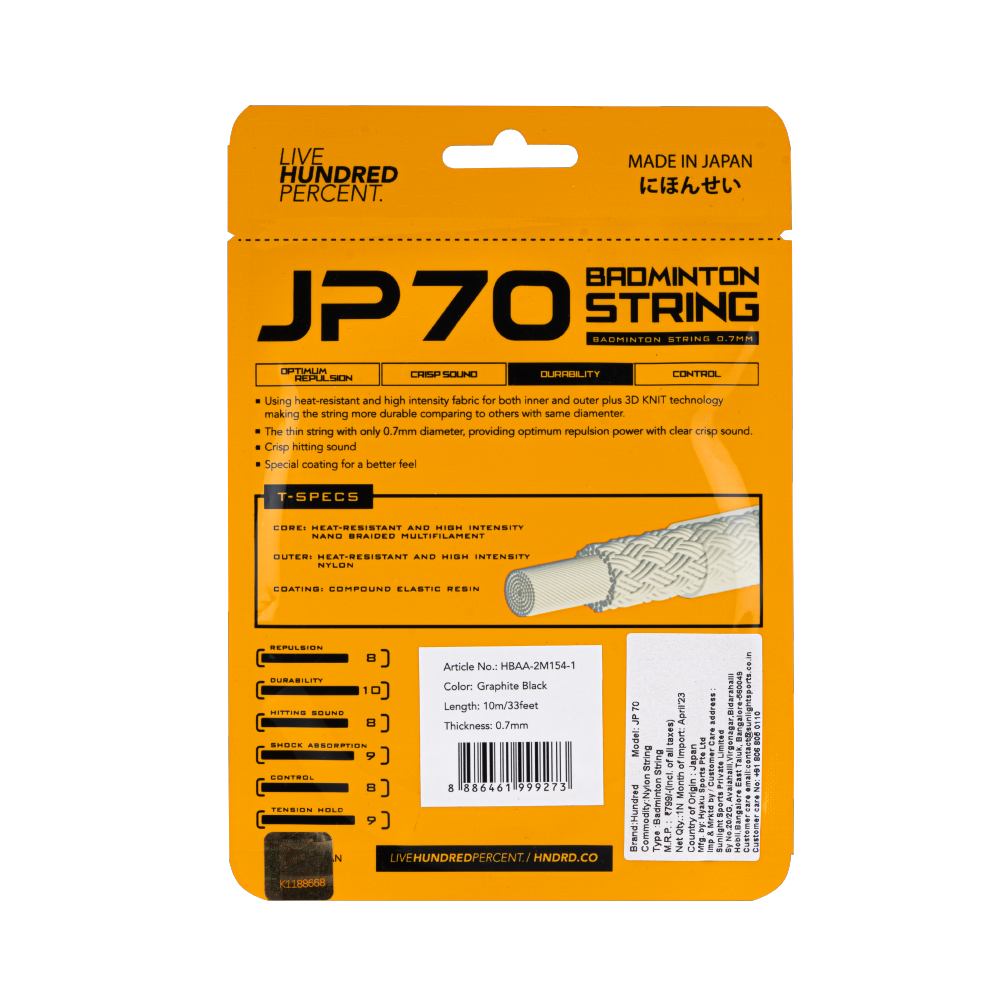JP 70- GRAPHITE BLACK