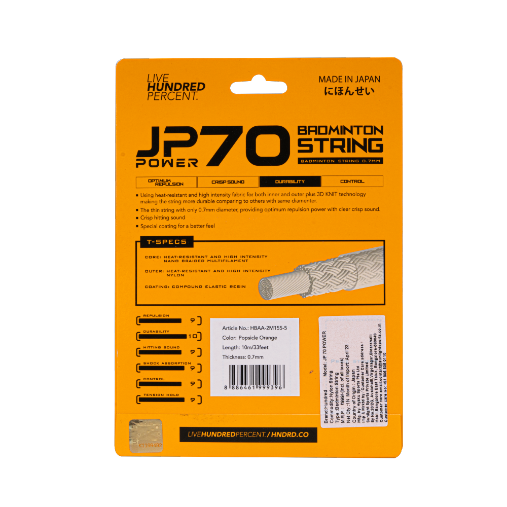 JP 70 POWER- POPSICLE ORANGE