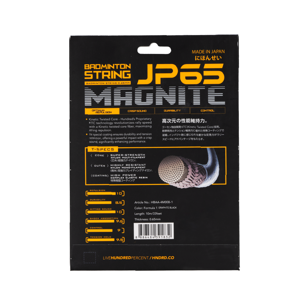 JP65 MAGNITE-Graphite Black