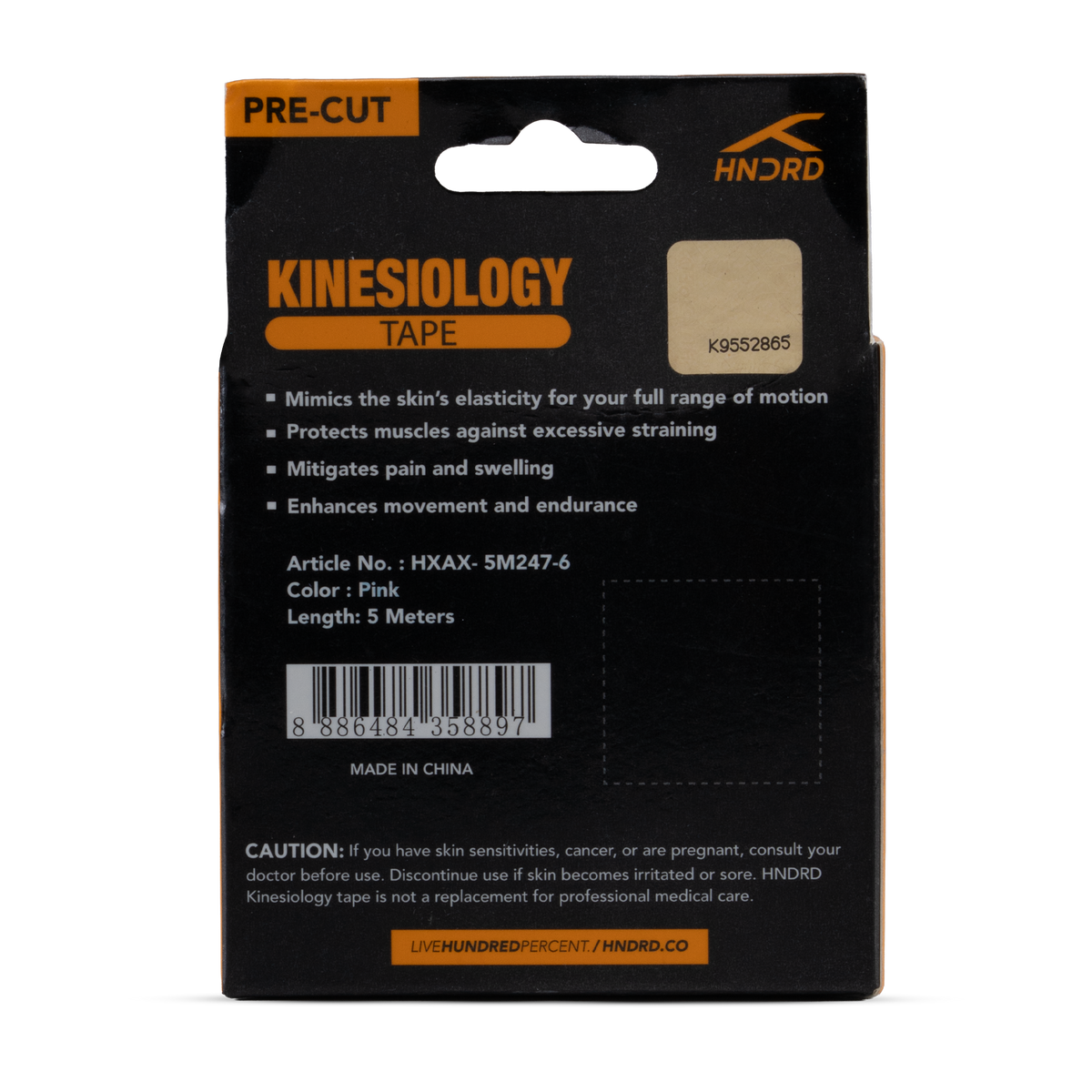 Kinesiology Tape (Pre-Cut)
