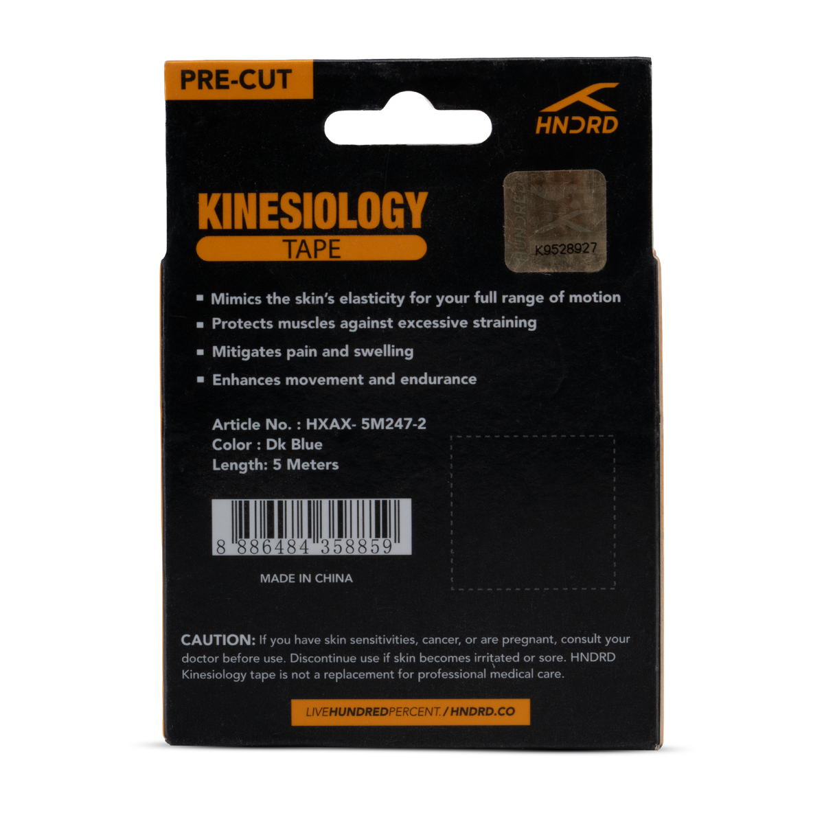 Kinesiology Tape (Pre-Cut)