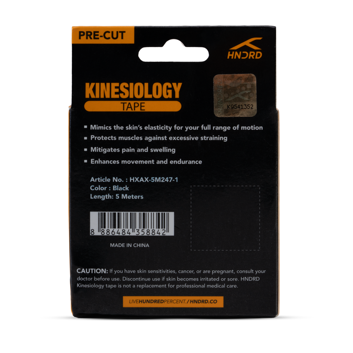 Kinesiology Tape (Pre-Cut)
