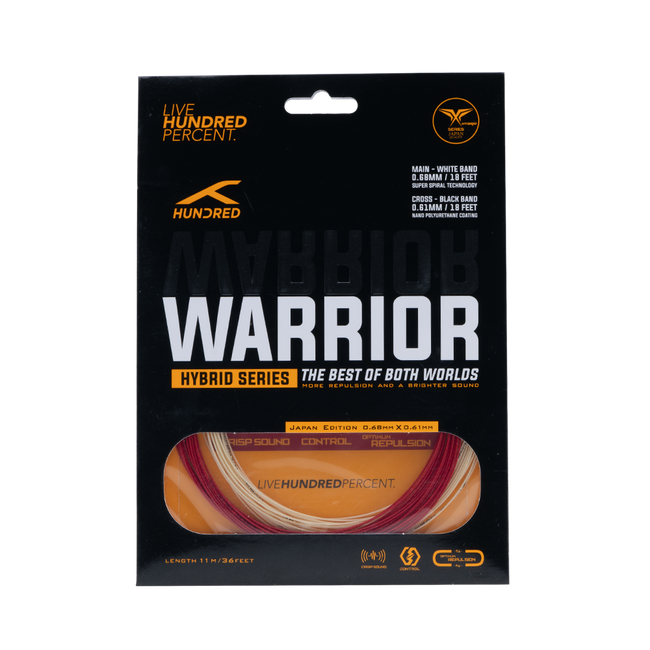HYBRID WARRIOR - 0.61 FORMULA 1 RED & 0.68 PEARL WHITE