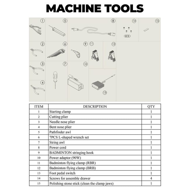 Falcon Stringing Machine
