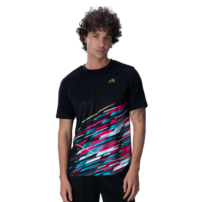 Air Crush T-Shirt - BLACK/GOLD
