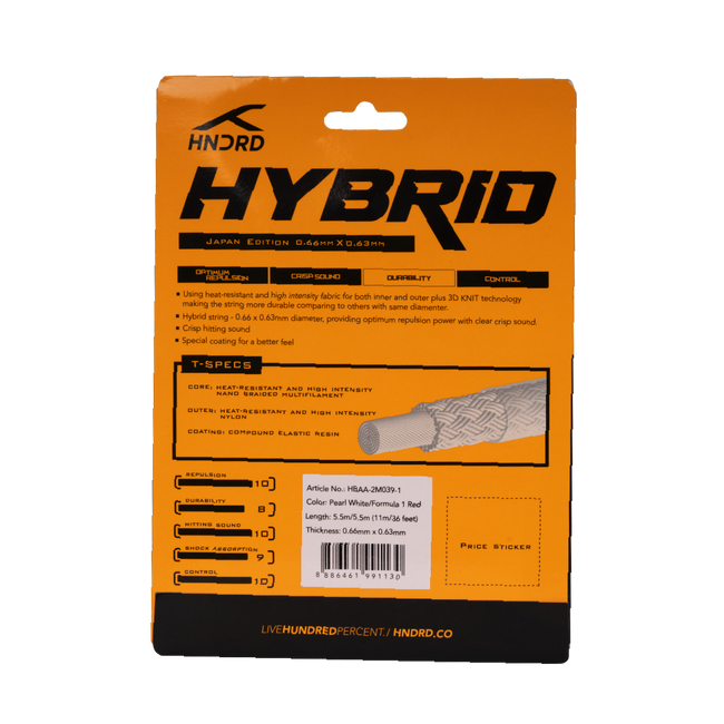 Hybrid (Formula-I-Red/Pearl-White)