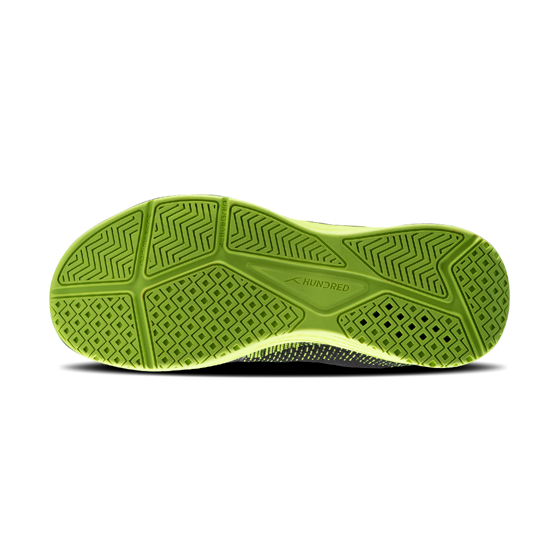 COURT FLYER - Black/Lime