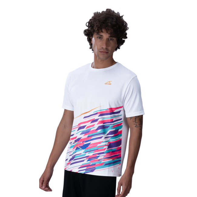 Air Crush T-Shirt - WHITE/GOLD