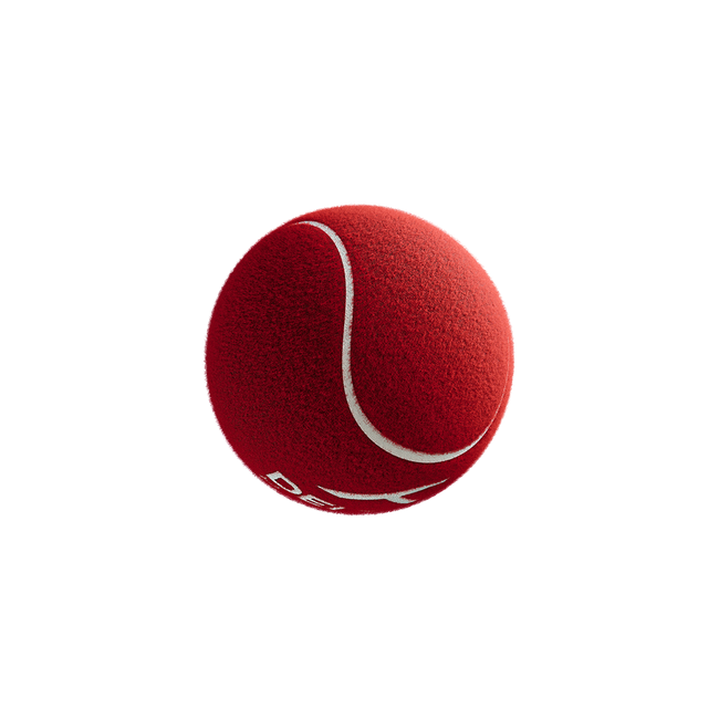 Single Delta 6 Heavy Cricket Tennis Balls (Pack of 6/Red)