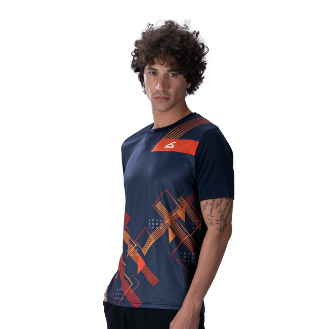 Smash Volt T-Shirt - DARK NAVY 