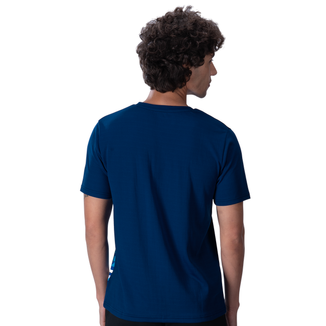 Air Crush T-Shirt - NAVY/GOLD